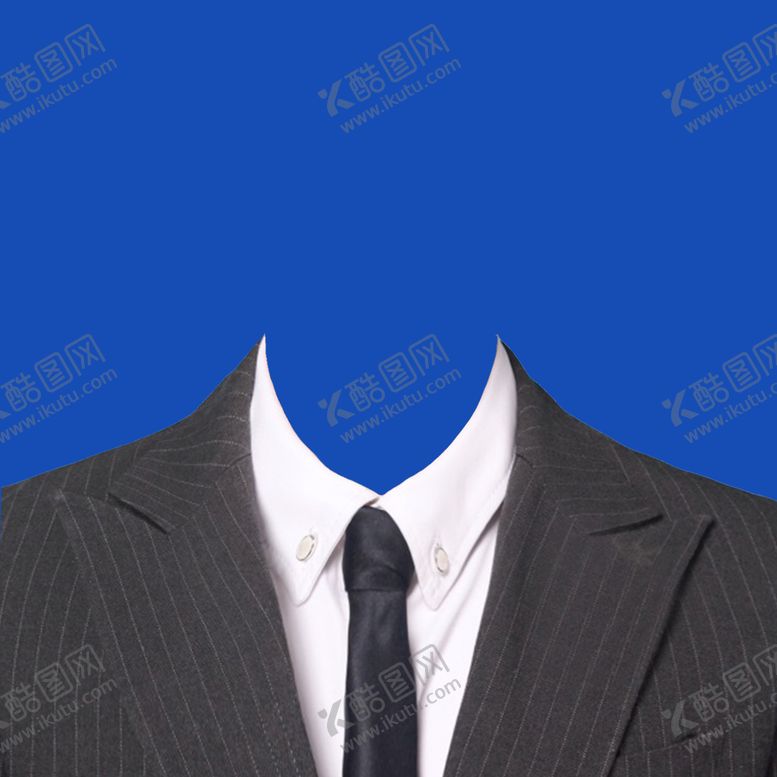 编号：80516409172313258615【酷图网】源文件下载-证件照男装半身免抠