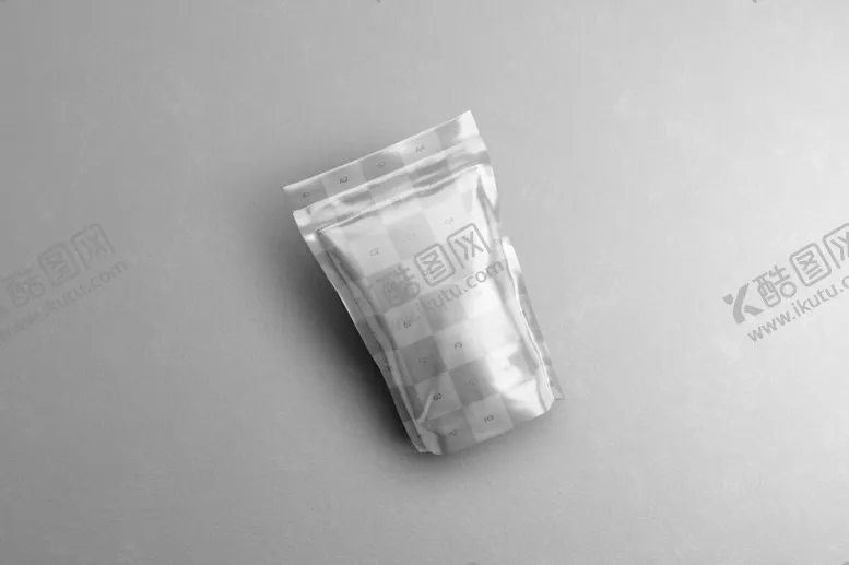 编号：94857202252330505620【酷图网】源文件下载-自封自立袋装包装样机