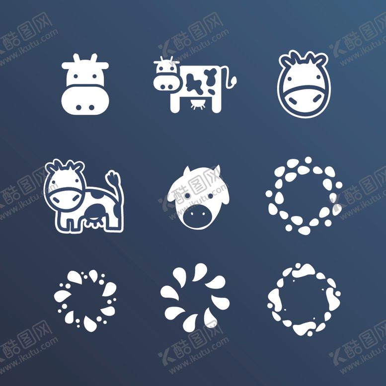 编号：41686309231247421287【酷图网】源文件下载-公牛图标