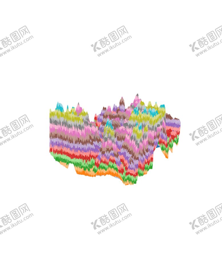 编号：42321806300801298807【酷图网】源文件下载-抽象山峰