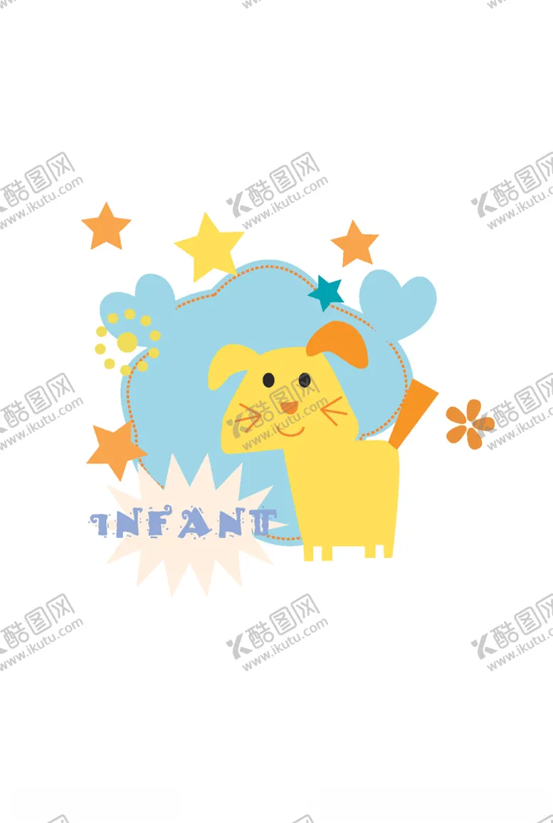 编号：40388106171247018048【酷图网】源文件下载-幼童印花