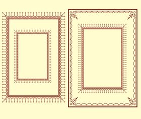 花纹边框
