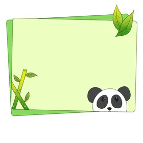 卡通边框PNG可爱相框标签背景免扣素材小