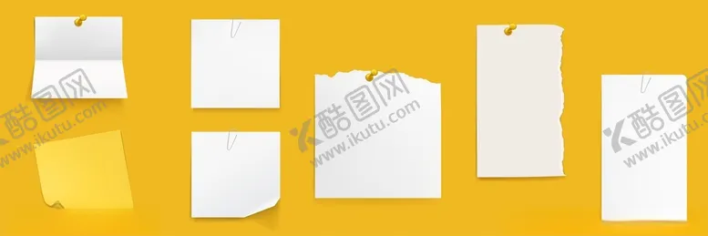 编号：66015103212322005638【酷图网】源文件下载-便签条备忘录矢量素材
