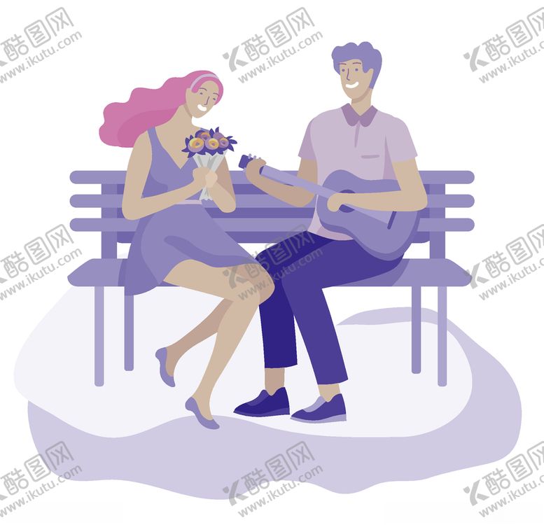 编号：22439309091909564266【酷图网】源文件下载-手绘人物插画