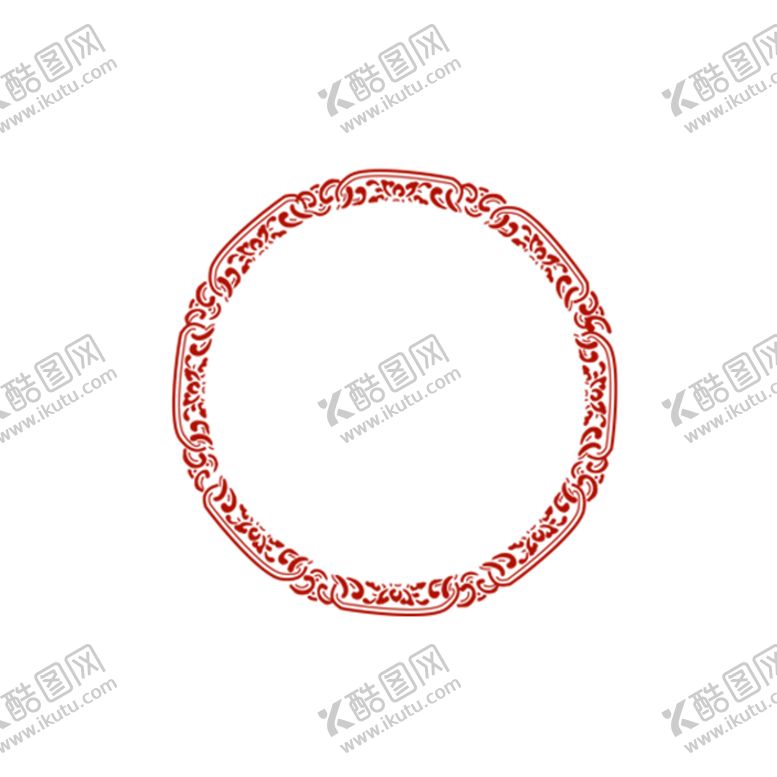 编号：51751401251829598337【酷图网】源文件下载-中国风中式边框纹饰案素材
