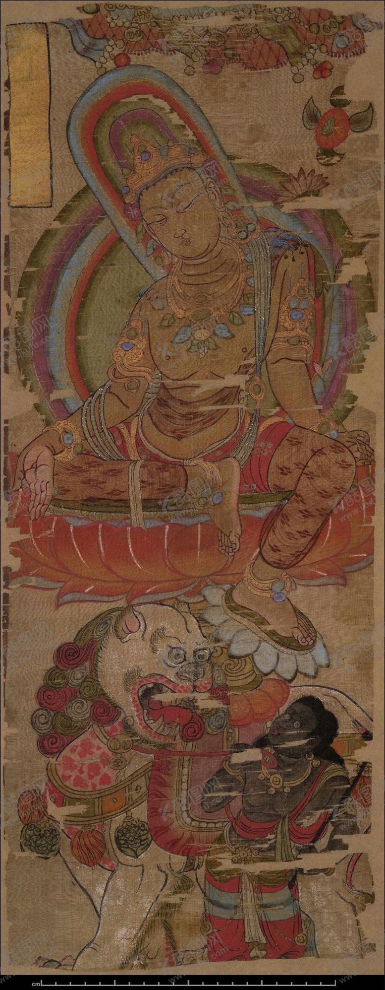 编号：48270410310938523458【酷图网】源文件下载-敦煌风格绘画图案