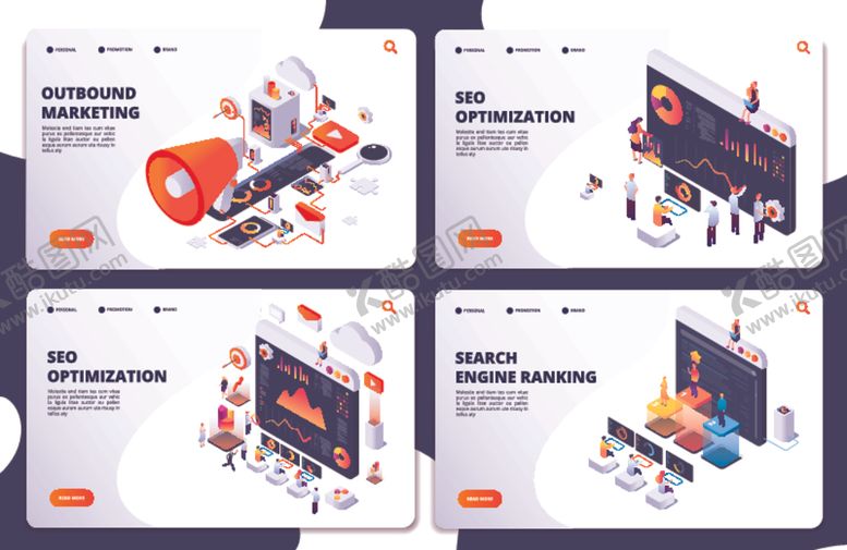 编号：92378804052115352234【酷图网】源文件下载-商务办公场景插画集合