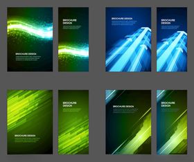 炫彩光影背景设计模板