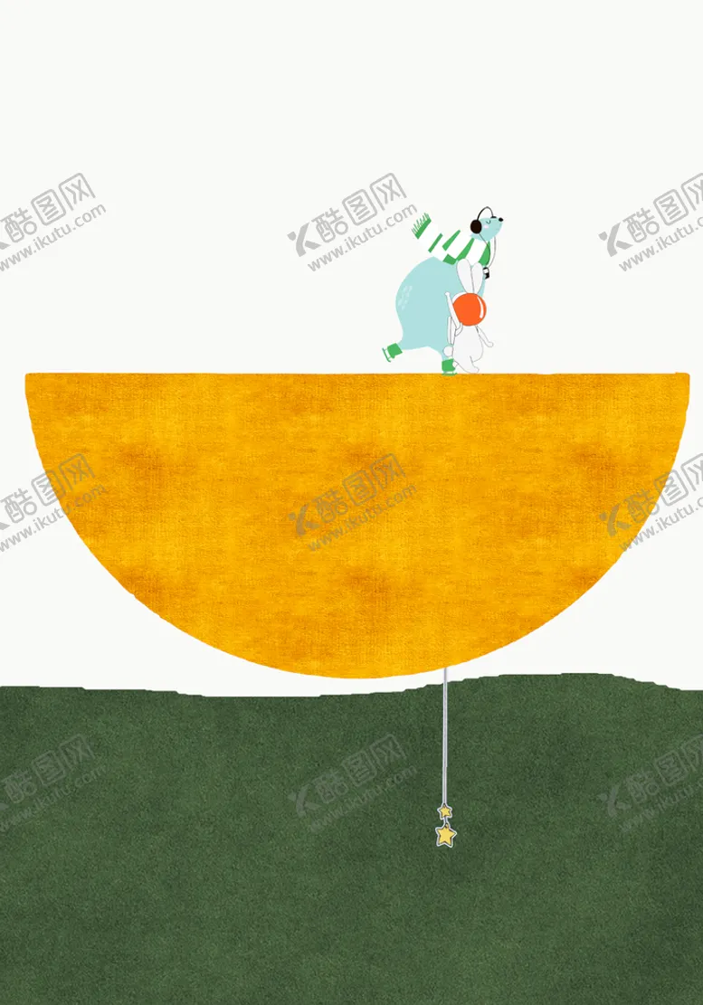编号：70497811190636212943【酷图网】源文件下载-儿童房卡通图形装饰画