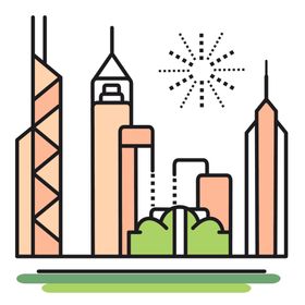 建筑图像图标标志图形素材