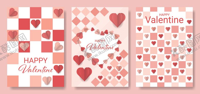 编号：82246904012208013304【酷图网】源文件下载-情人节爱心贺卡