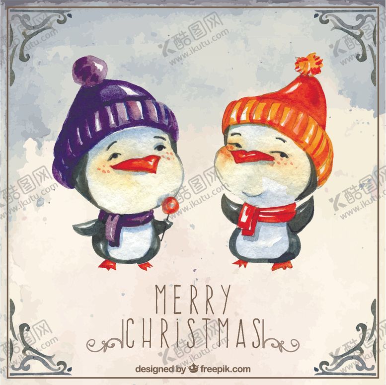 编号：79196410151139379059【酷图网】源文件下载-卡通企鹅