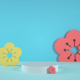 立体展台质感C4D大气