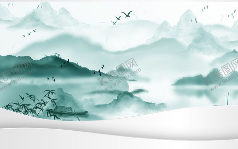 编号：90328609261305472513【酷图网】源文件下载-山水画 