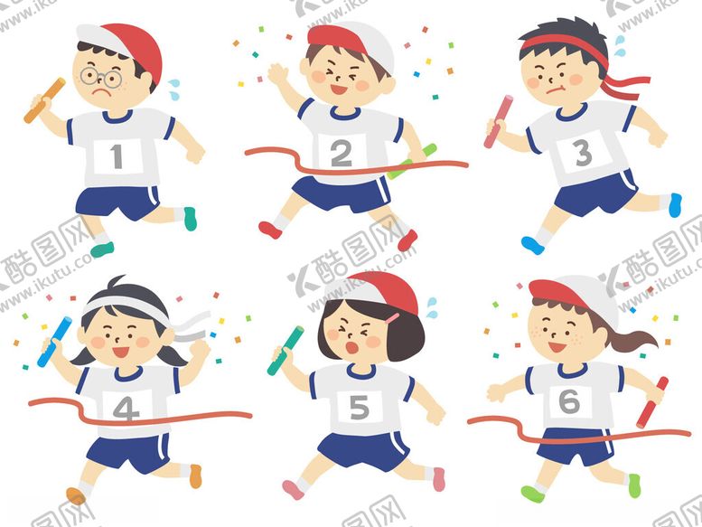 编号：68044110301256049743【酷图网】源文件下载-儿童活力运动瞬间