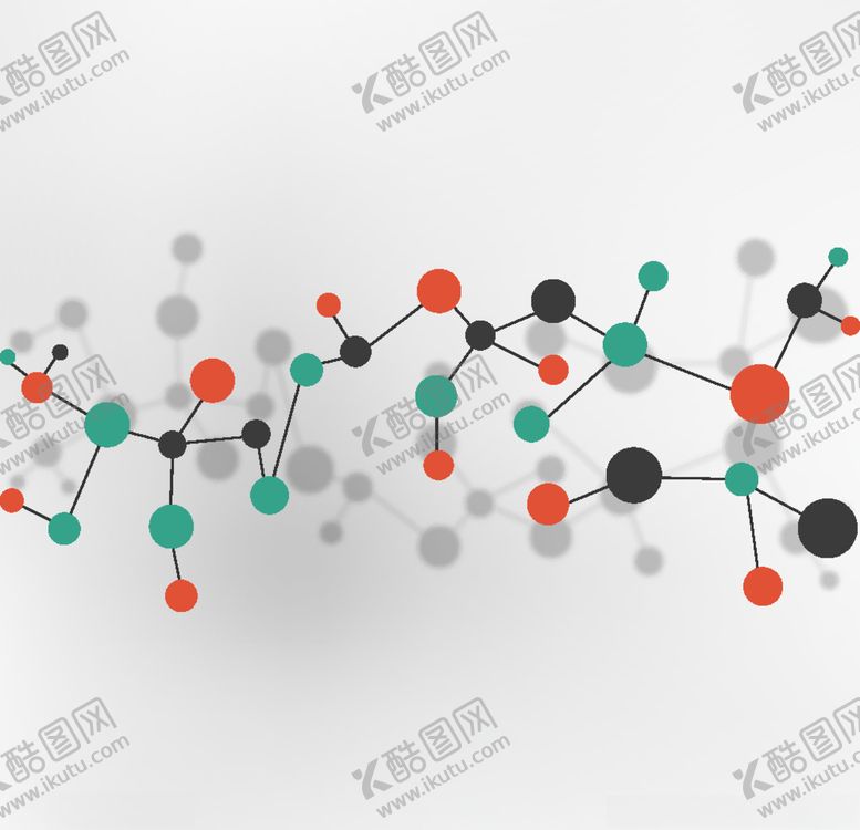 编号：73407210180748007496【酷图网】源文件下载-分子背景