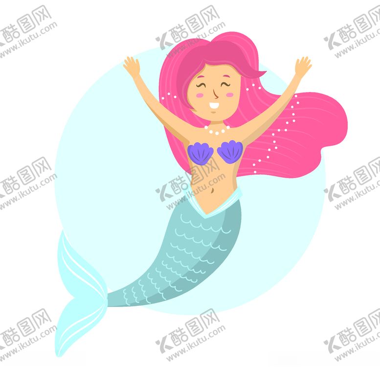 编号：80809806272334024142【酷图网】源文件下载-美人鱼