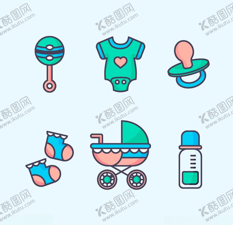 编号：30597005031714286064【酷图网】源文件下载-婴儿元素相关