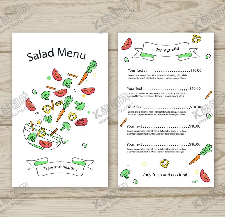 编号：43323010101112273678【酷图网】源文件下载-菜单模板设计