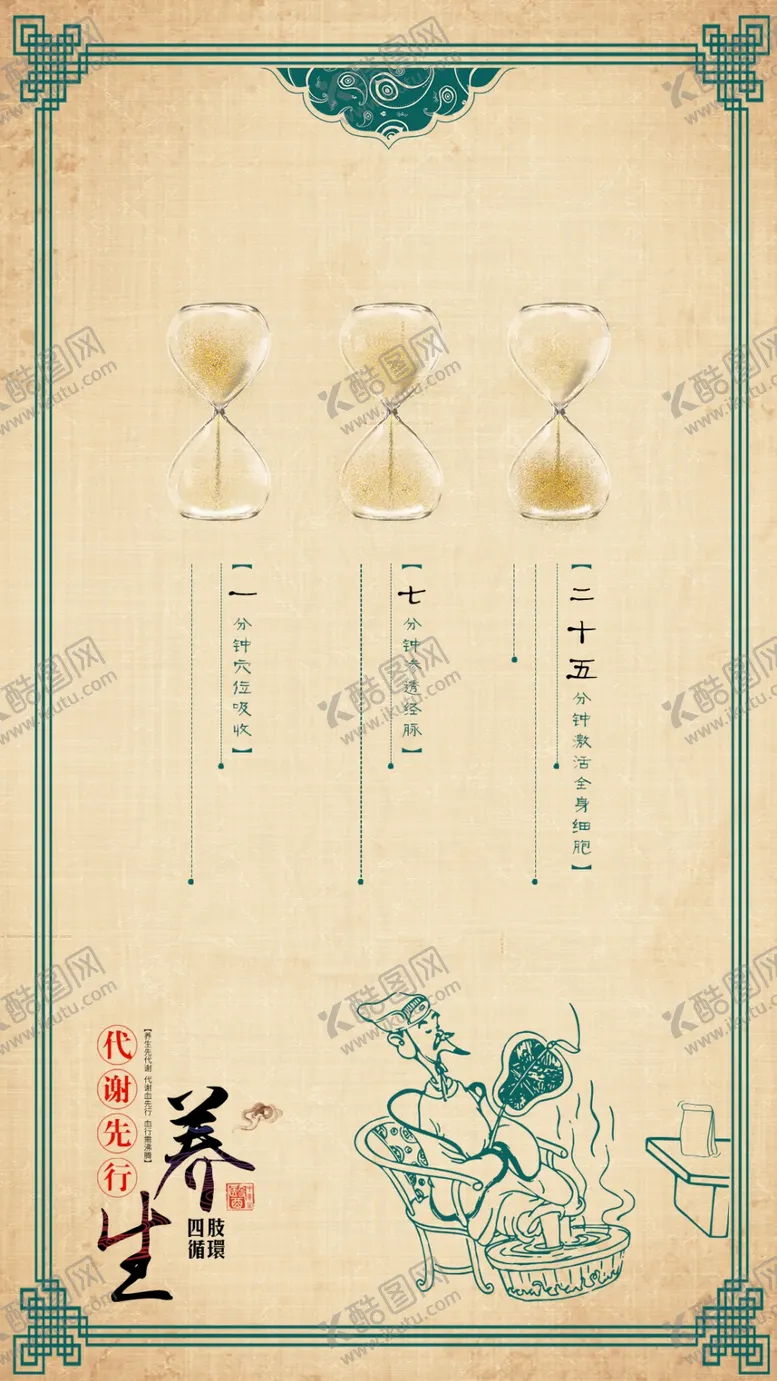 编号：23560809172243531560【酷图网】源文件下载-泡脚养生海报