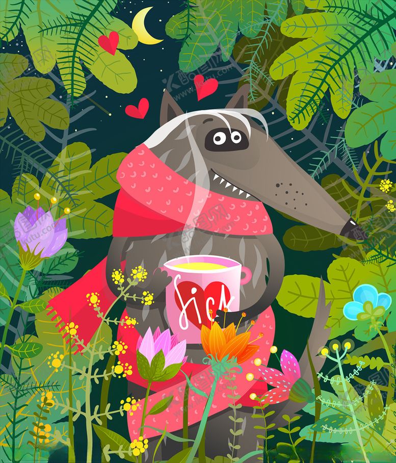 编号：62937009191454224575【酷图网】源文件下载-卡通动物