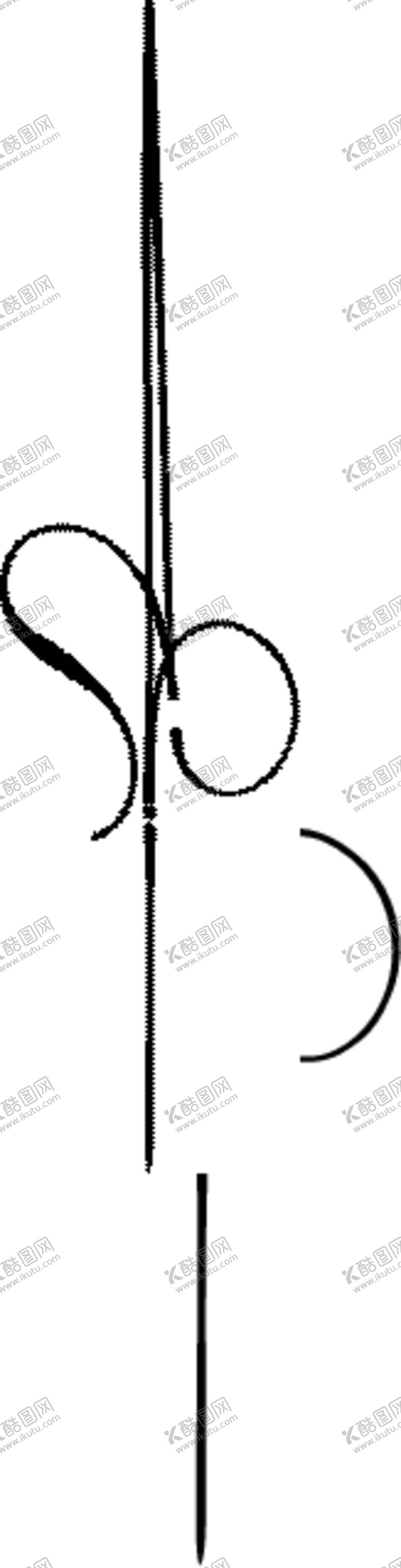 编号：19287609201140257901【酷图网】源文件下载-手绘线条设计 