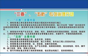 三查五防专项治理活动