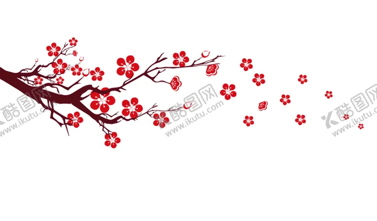 编号：55865202071730215612【酷图网】源文件下载-矢量梅花