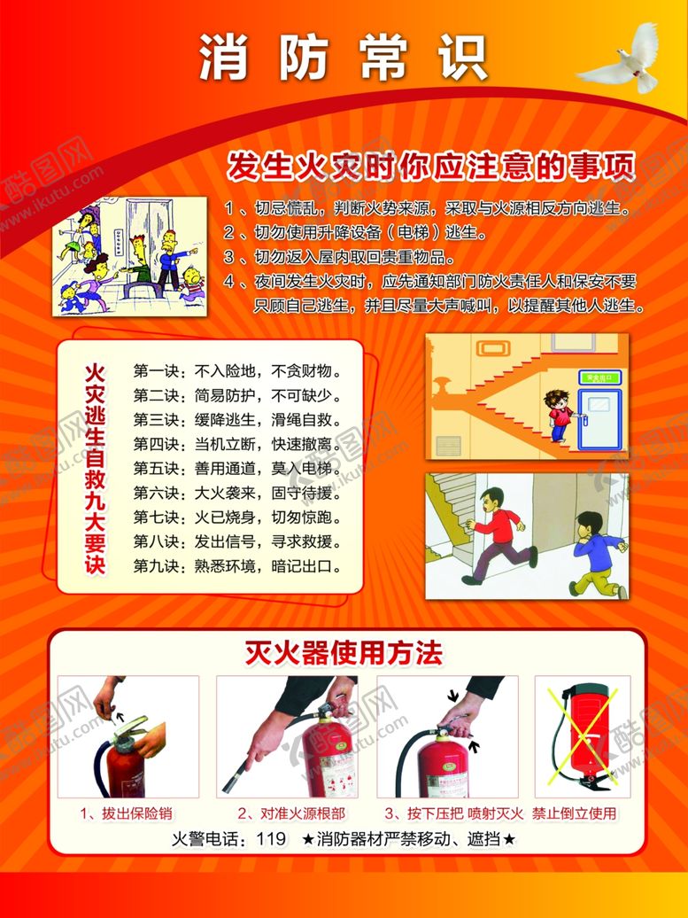 编号：82685509251353477632【酷图网】源文件下载-消防常识