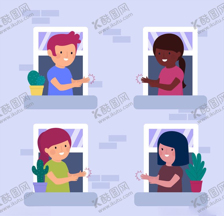 编号：47204210201529253785【酷图网】源文件下载-矢量卡通休闲人物