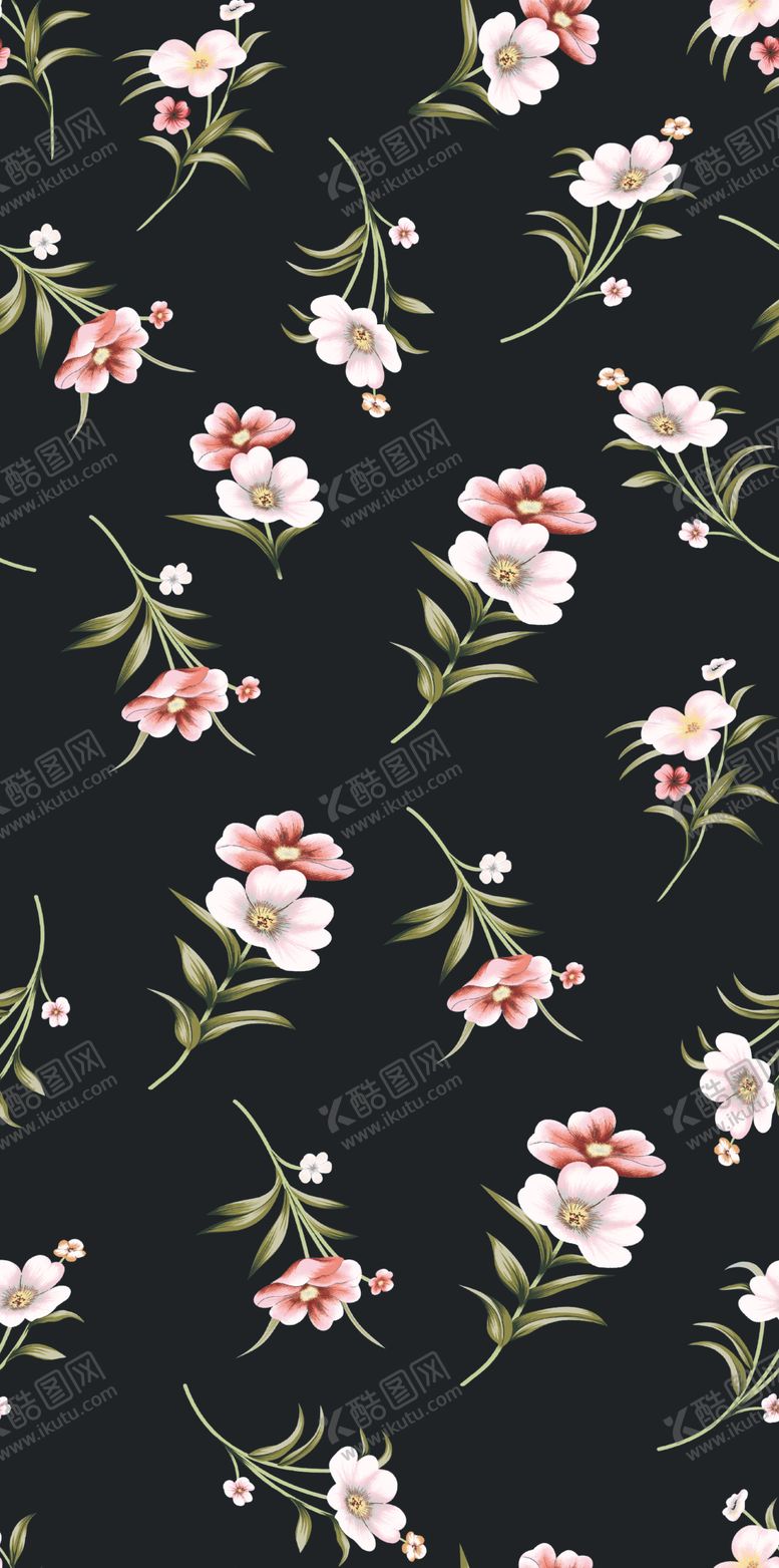 编号：62375907071255509318【酷图网】源文件下载-碎花手绘撇丝花