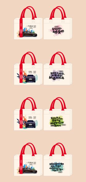 汽车帆布包设计