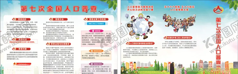 编号：68801806151235341801【酷图网】源文件下载-人口普查宣传单