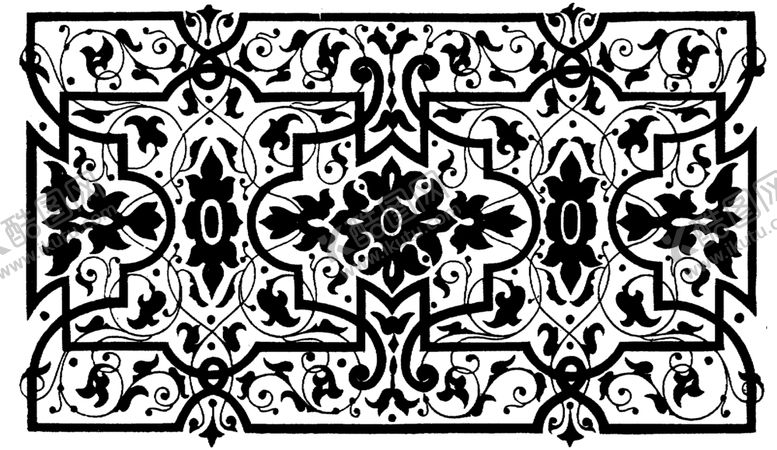 编号：92887910121709124240【酷图网】源文件下载-镂空花图案
