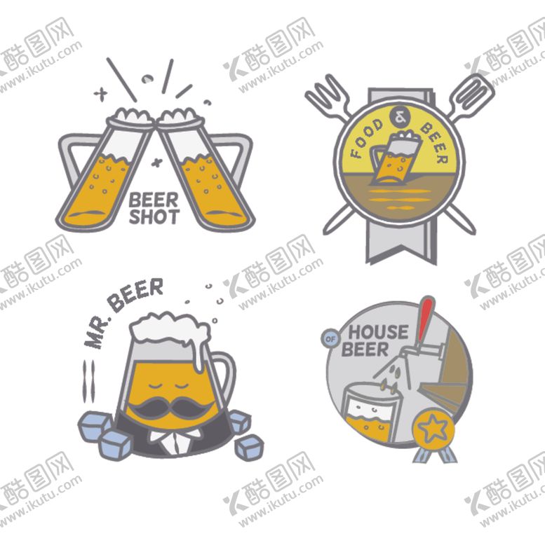 编号：84675709170532009310【酷图网】源文件下载-啤酒图标