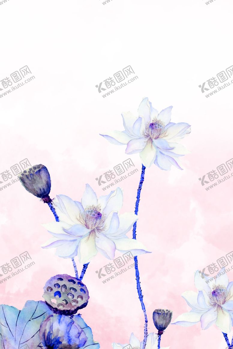编号：56308010212146069585【酷图网】源文件下载-荷花装饰画