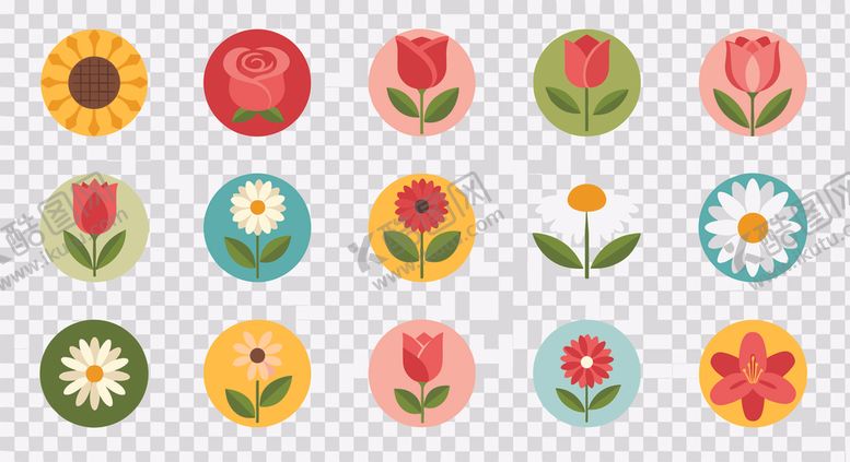 编号：30529904020510458133【酷图网】源文件下载-花卉图案