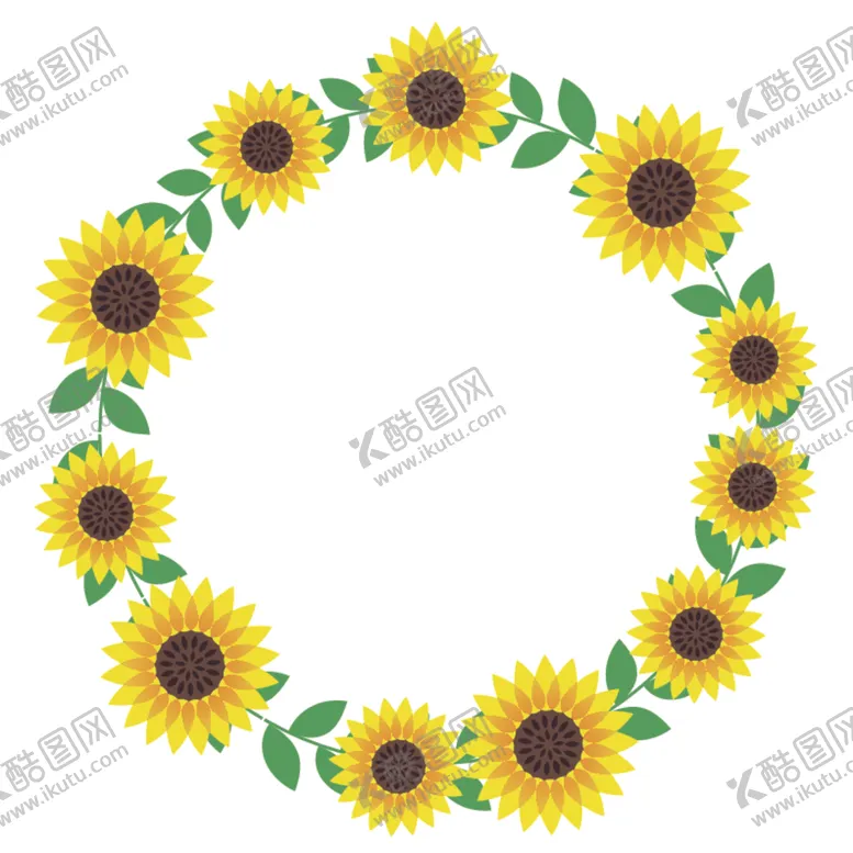编号：92078706241143505363【酷图网】源文件下载-向日葵背景