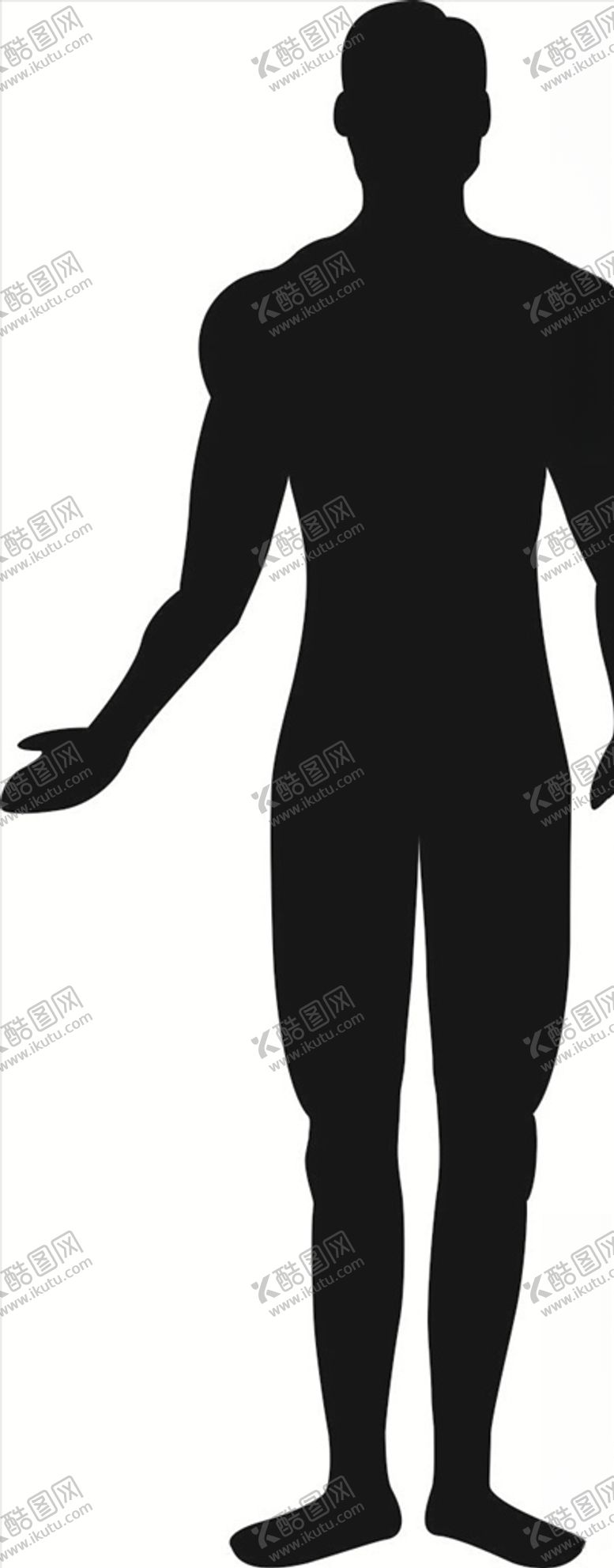 编号：90479010100214566932【酷图网】源文件下载-男人剪影