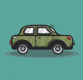 卡通汽车