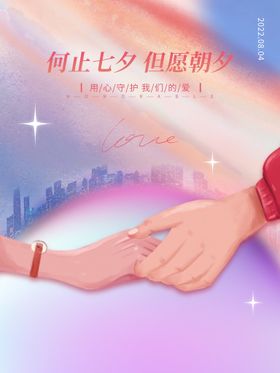 七夕海报酒吧浪漫钜惠朋友圈