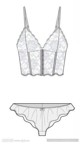 服装款式冲锋衣设计带帽