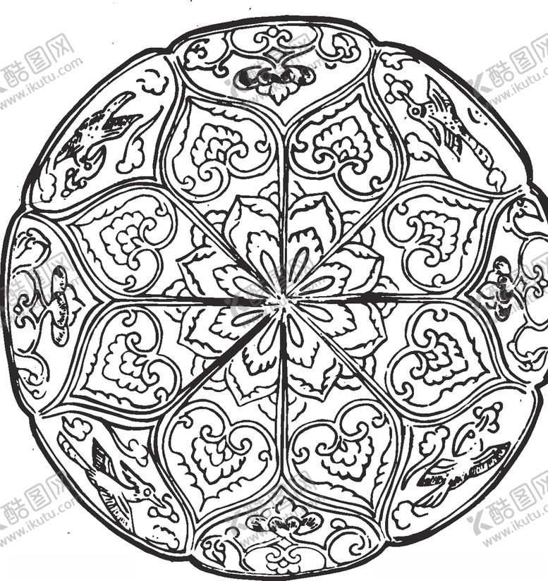 编号：27784409230355565123【酷图网】源文件下载-镂空花图案