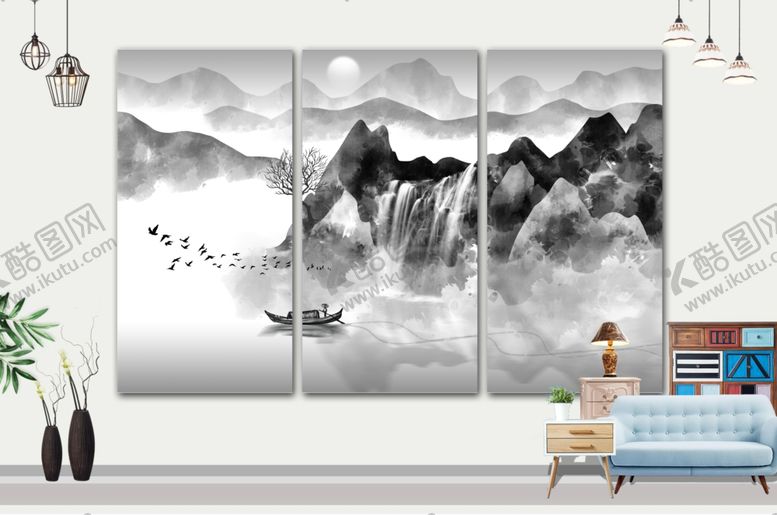 编号：30336004052154309373【酷图网】源文件下载-山水画