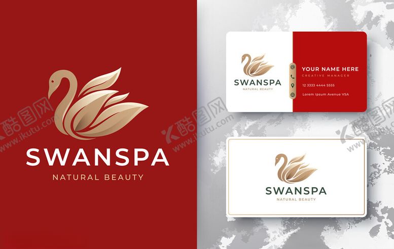 编号：92699604032039067787【酷图网】源文件下载-天鹅水疗品牌标