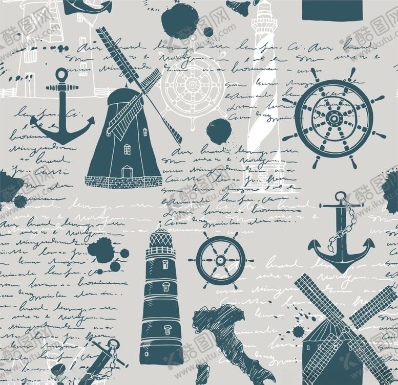 编号：74796210311037163476【酷图网】源文件下载-航海矢量