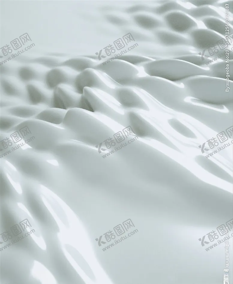 编号：31608704200251536462【酷图网】源文件下载-C4D模型波动流动奶油牛奶液体