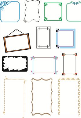 花边边框
