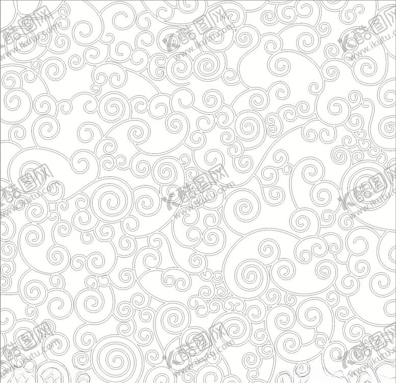 编号：16438410081145129515【酷图网】源文件下载-适量图抽象云朵花纹底